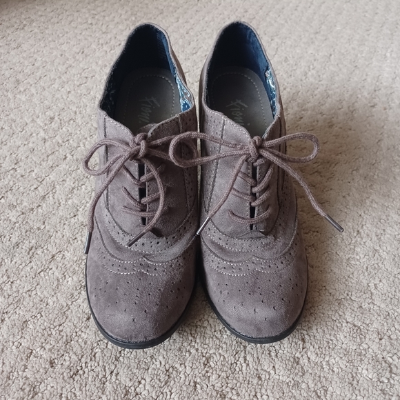 Women's Fioni Oxford Booties - Grey (size 8) - Picture 2 of 7